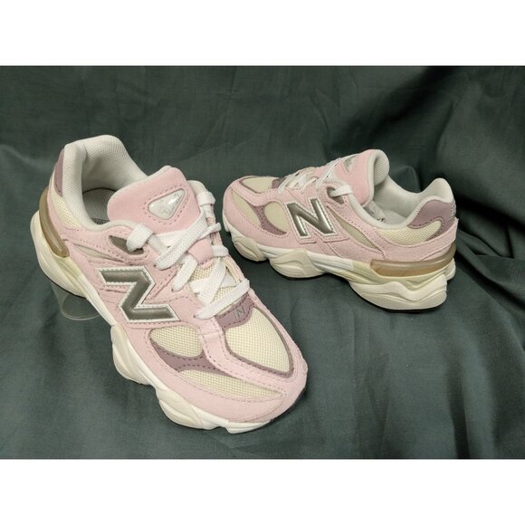 New Balance Girls 9060 Sneakers PC9060BE Pink Purple Size 13 NEW NO BOX! - Picture 1 of 9